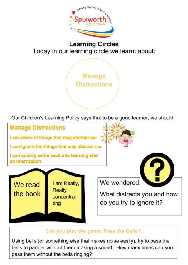 thumbnail of Learning Circle – Manage distractions