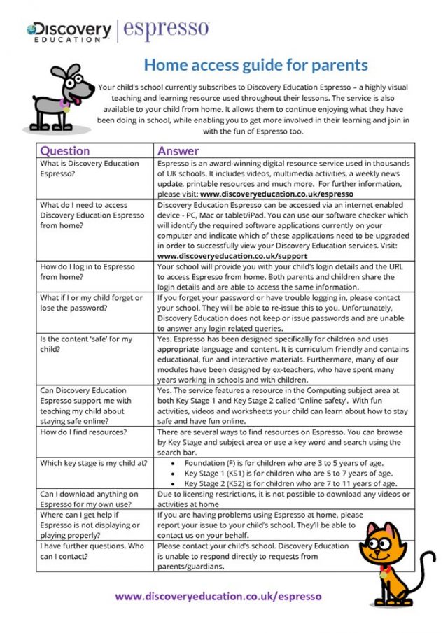 thumbnail of Home access guide for parents